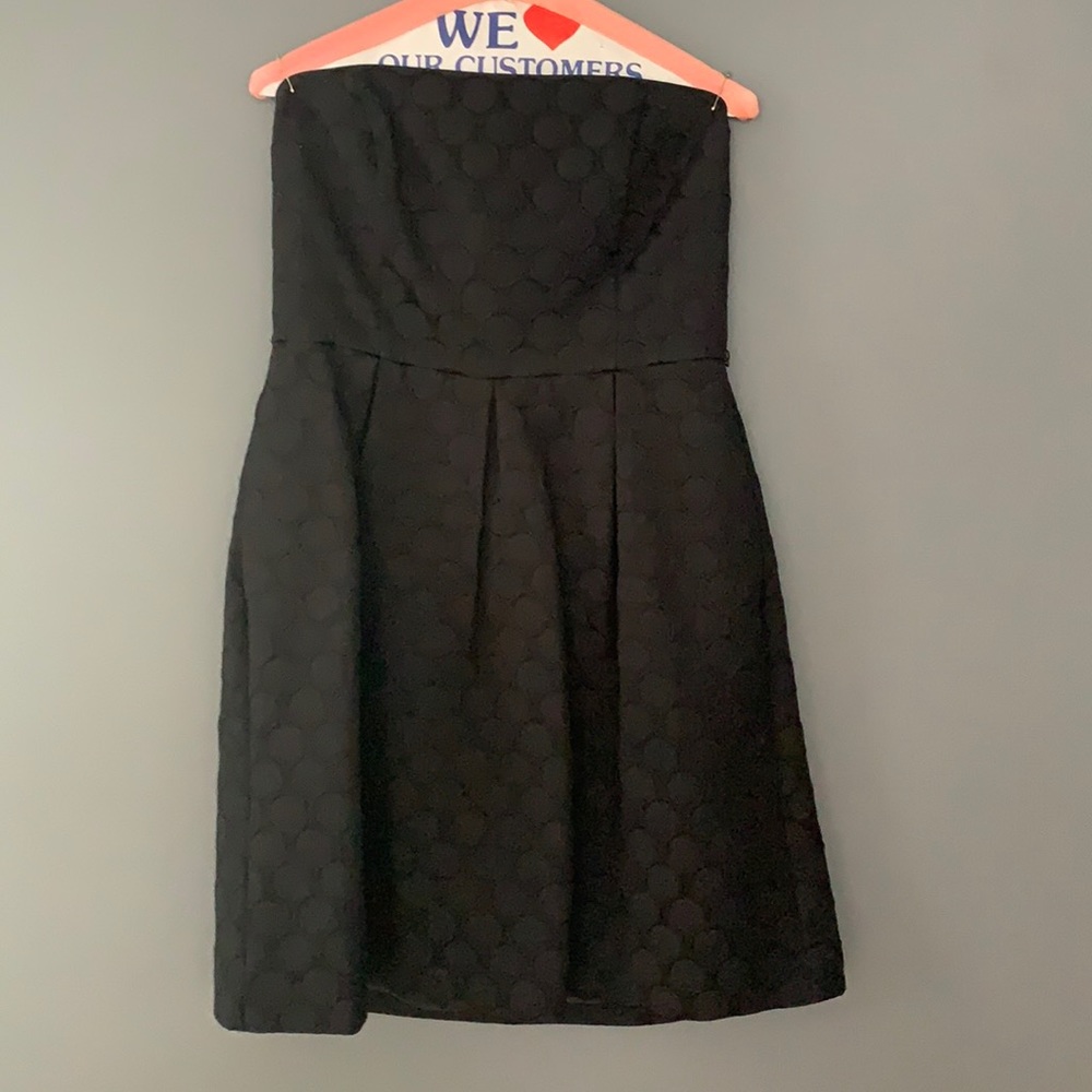 Petite strapless LBD